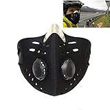 Qiorange Outdoor Sports Mask Filter Air Pollutant for Bicycle Riding Traveling Open-air Activities Protective Universal