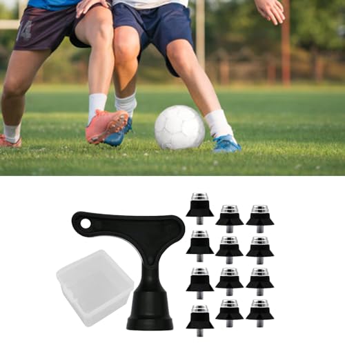 Boot Spikes,12Pcs Universals Aluminum Alloy Football Shoe Studs Replacement Soccer Cleats Football Boot Spikes for Soccer Shoes4