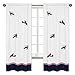 Sweet Jojo Designs 2-Piece Vintage Aviator Window Treatment Panels
