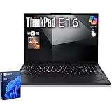 Lenovo ThinkPad E16 Gen 2 Business Laptop, 16" FHD+ Anti-Glare Touchscreen, AMD Ryzen 7 7735U, 16GB DDR5, 512GB SSD, Wi-Fi 6E, Fingerprint, Backlit, Webcam, Windows 11 Pro