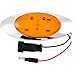 GG Grand General 77825 Oval Amber/Amber 4 LED Marker/Turn Light for FL Models