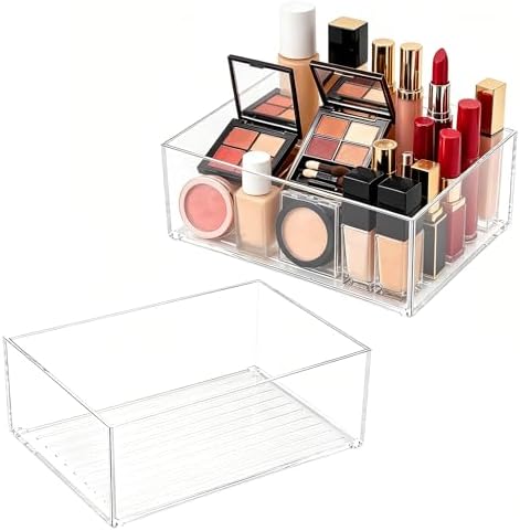 2 Pcs Organizador Maquillaje Cajones, Organizadores de Cosméticos...