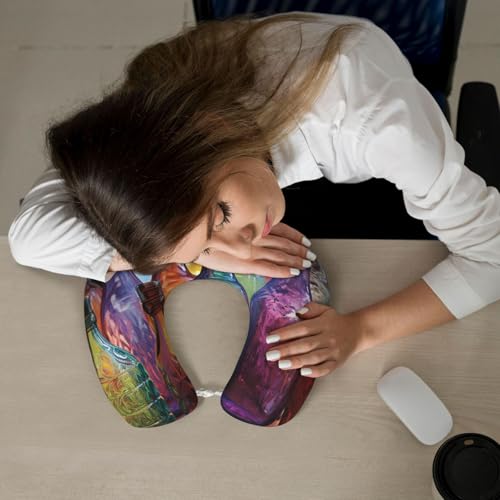 Almohada de Viaje de Espuma Viscoelástica Color Negro miniatura 6