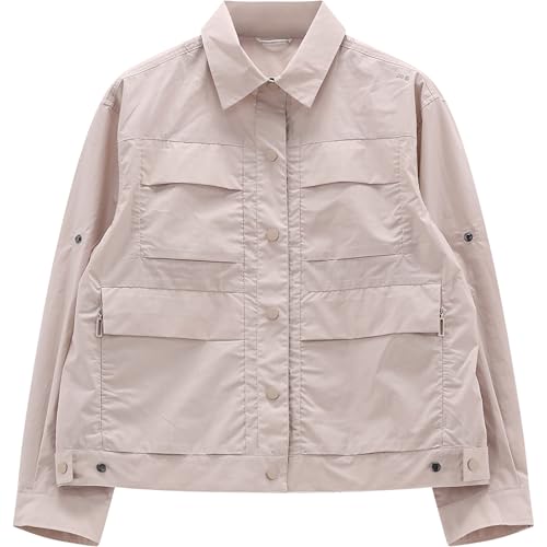 Veste utility femme papyrus veste legere mi-saison casual