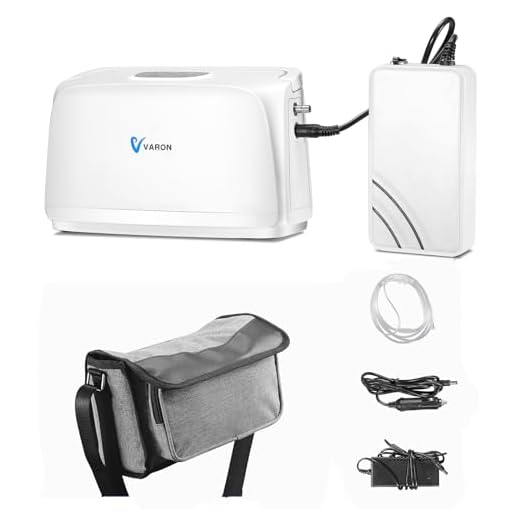 InLoveArts Concentrador de oxígeno 3L / min Máquina de Oxígeno Portátil 32.5%(±2.5%) Máquina de purificación de aire Flujo continuo de bajo ruido para uso en automóvil de viaje a casa