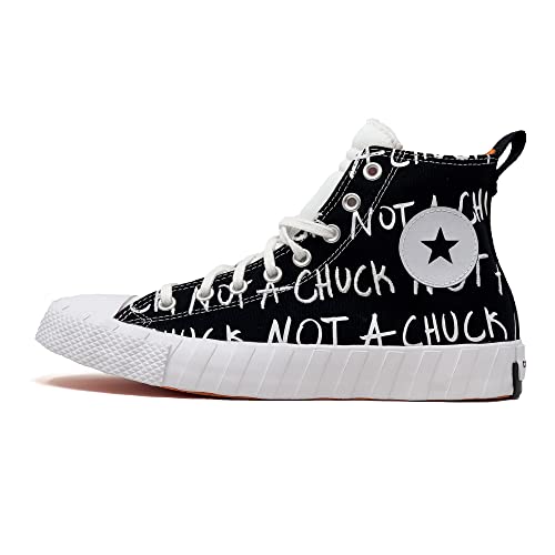 Converse Converse Men's Street Utility UNT1TL3D Sneaker (Black/White/Bold Mandarin, us_Footwear_Size_System, Adult, Men, Numeric, Medium, Numeric_7)