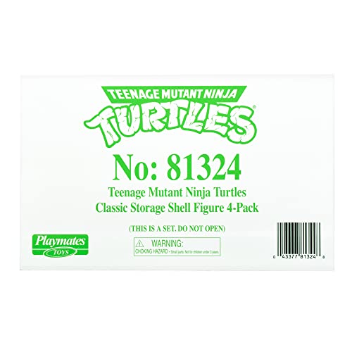 Teenage Mutant Ninja Turtles: Classic 4" Turtles 4-Pack Figure Bundle By Playmates Toys #TOP7