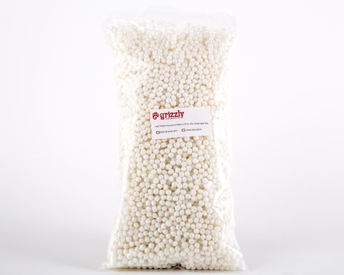 Grizzly Polystyrene, Poly Styrene Beads, Balls, Fill to Fill The Grizzly Large Camera Bean Bag, Photography & Video Bean Bag, Camera Support, Camera Sandbag, Camera Beanbag, Spotting Scope Support
