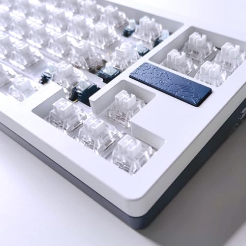 Image of OOCTPK Chilkey WS Quartz Linear Switch 5-Pin Hotswap Pre-Lubed, PC Housing for RGB, Mechanical Keyboard Switch for DIY Custom Builds, Keyboard Switches 5 Pins PCB Mount Lubed Switches Clear (35pcs)