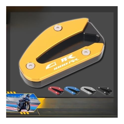 Plaque support béquille CBR1000RR extension aluminium usiné - 2
