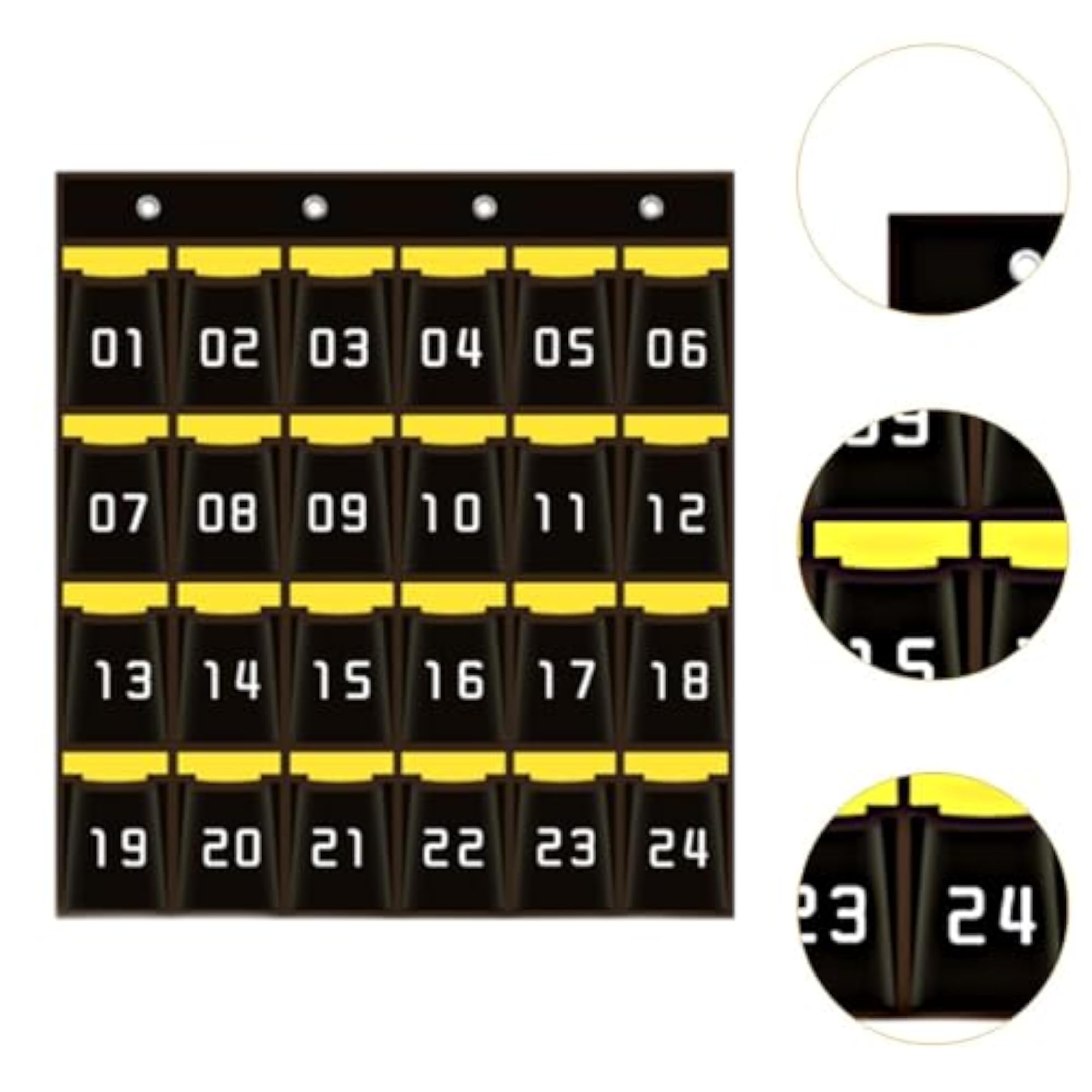 Grid Storage Baskets for Wall Mounted Organization