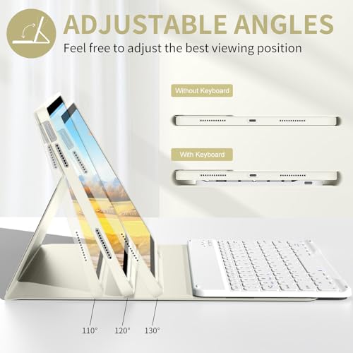 Étui clavier pour iPad 10e génération pour éviter les rayures et taper plus vite
