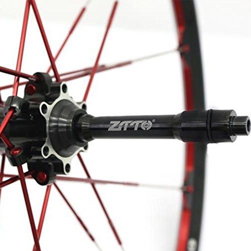 Ztto 15Mm Thru Axle To 5Mm Quick Release Skewers Adapter Conversion (Black) #TOP1