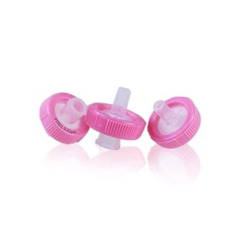 Chempure Syringe Filter with outer ring, PTFE (Polytetrafluoroethylene) Hydrophilic Membrane, 0.22?m Porosity, 13mm Diameter, PP Housing, Non-Sterile, Bulk Packed, 100ps/pack Code- CS6420 (PTFE Hydrophilic 13mm 0.22um Non-Sterile)