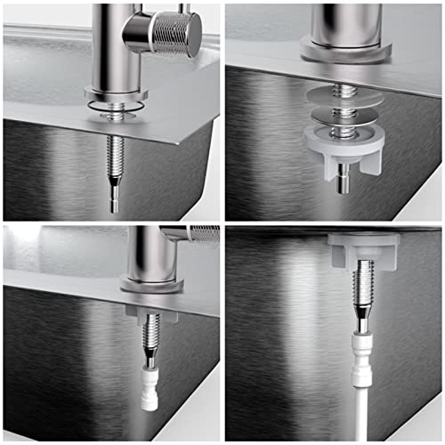 Robinet d'eau potable 360 avec filtration intégrée pour eau froide