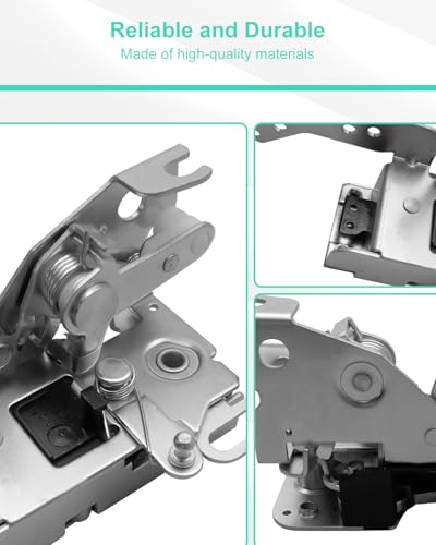 Image of Door Lock Latch Assy Fit for Volvo Trucks LH VN VNl VT 1993-2012 FH12 1993-2005 FH16 1993-2006 FM9 2001-2005 FM12 1998-2005 F FL 6 FE, Replace 8143652 3175723 21505893 20588325, Driver Side
