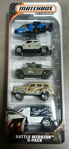 Matchbox BATTLE MISSION 5-Pack