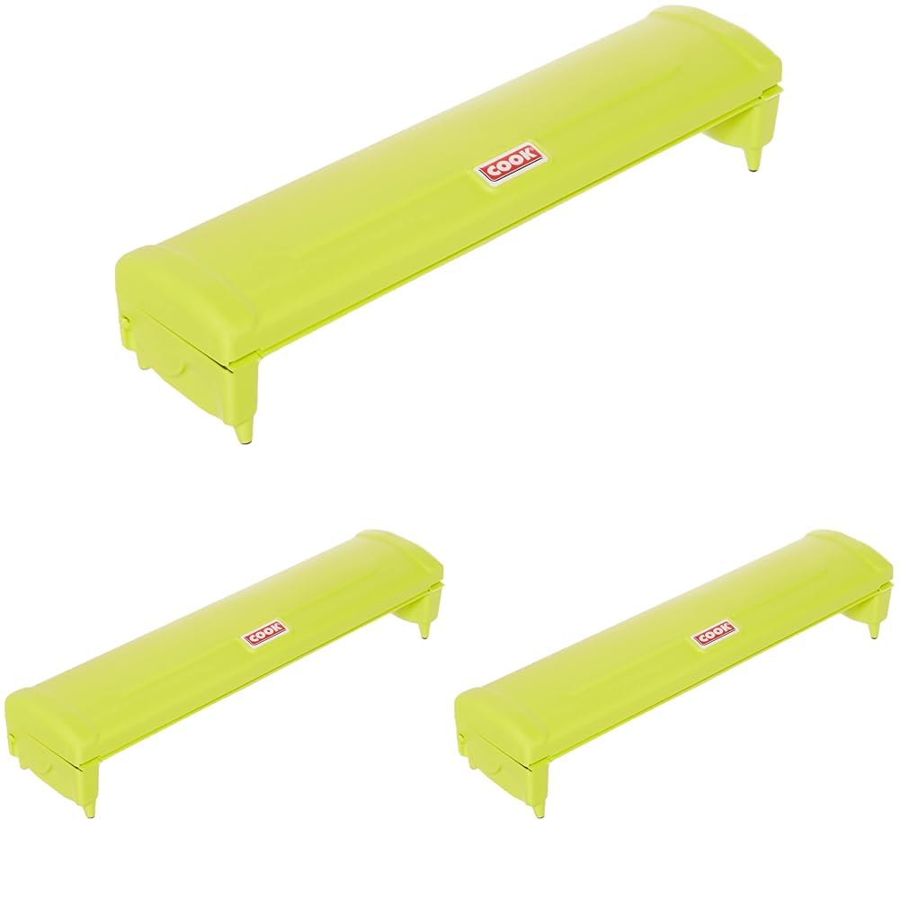 Cook Bas&Kes Streç Film Kesme Aparatı, 30 cm x 30 m, Yeşil (3 paketi)