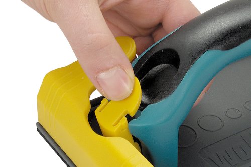 wolfcraft Handslijper voor gipskarton I 4056000 I Voor het gecontroleerd, ergonomisch schuren van gipskartonoppervlakken - Afbeelding 5