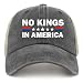 No Kings Hat - No Kings in America Hat Trucker Hats Rejecting King Since 1776 Hat Patriotic Hats for Men and Women