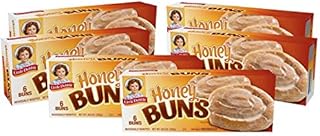 Little Debbie Honey Buns, 36 Individually Wrapped Breakfast Pastries (6 ...