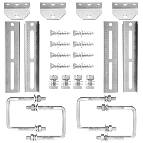 Racewill 4 Pack Boat Trailer Bunk Brackets: 12