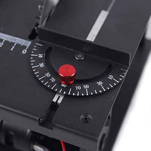 Kinhall Mini Table Saw, Woodworking Hobby Table Saw, 0-90 Angle Cut Portable Diy Saw, Adjustable Multifunctional Table Saw, 33Mm Cutting Depth, Woodworking Cutting Machine For Diy Woodworking Jade #TOP3