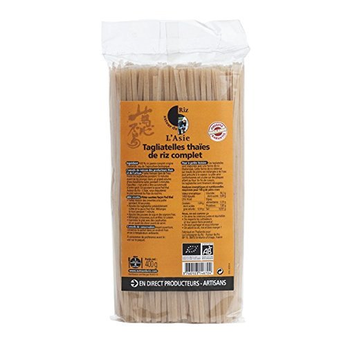 TAGLIATELLES THAIES DE RIZ COMPLET BIO 400G Cover