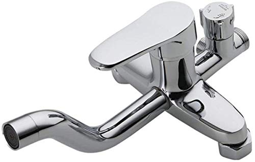 Ensemble de douche relevable avec colonne en cuivre robuste - 3