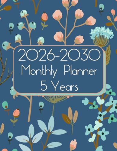 Five Year Planner 2026-2030: A Spacious 60 Month Organizer Designed for Those Who Prefer Simplicity, Offering Only the Essential Calendar Pages image 2