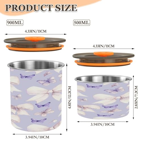 Envase para café ATTX acero inoxidable 900 ml miniatura 2