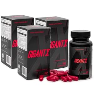 GigantX (3x) effectieve penisvergrotende pillen, om de penis te vergroten, voor een sterke erectie, versterkt de…