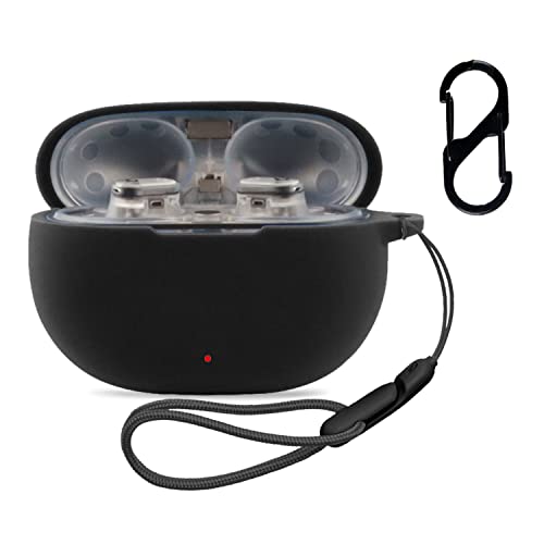 �y2023 NEW�zFor Beats Studio Buds+ �p �P�[�X �J�o�[ �yNOUKAJU�z���C�����X �C���[�z�� �V���R�� �ی�P�[�X �����h�~ �L�Y�h�~ �ϏՌ� �����[�d�\ �h�� �h�o �i�J���r�i�t��+�X�g���b�v�t�� �j (�u���b�N)