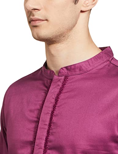 Image of Amazon Brand - Symbol Men's Cotton Regular Fit Long Kurta