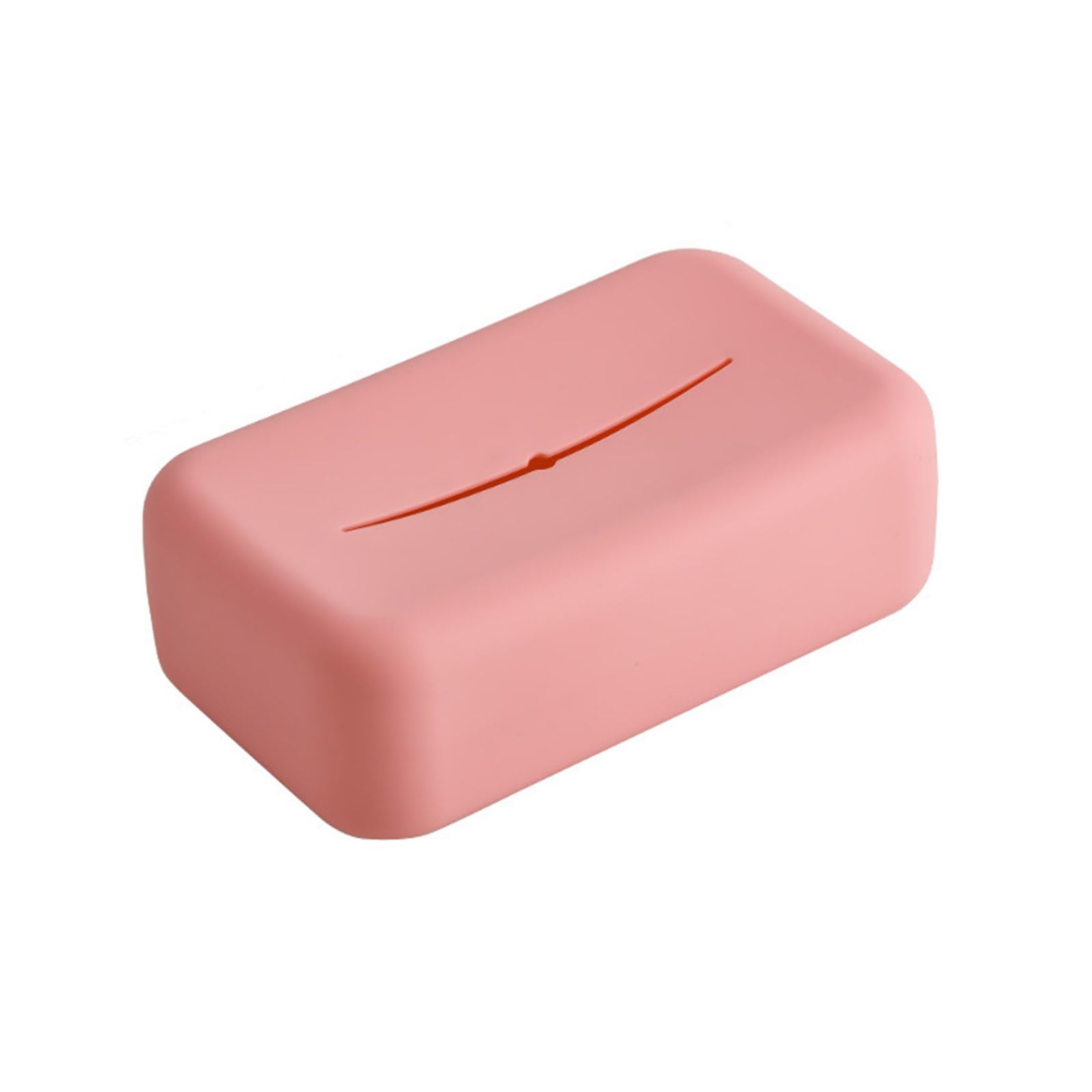 Buxuaaaa Soft Silicone Tissue Dispenser Paper Towel Container Proof Napkin Holder for Living Room Decoration Tissue Holder