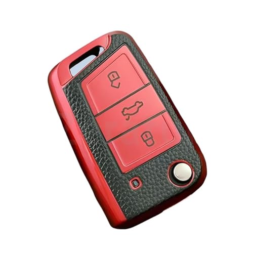 Housse clé TPU pour VW Golf 7 anti-rayures pour télécommande GTI
