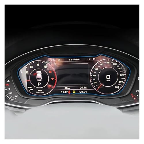 Verre trempé GPS Audi S4 S5 : Évitez les reflets et rayures sur l'écran LCD du tableau de bord