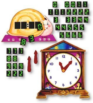 Telling Time Flannelboard Figures Flannelboard Lesson Set - Kit