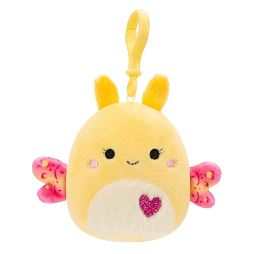Amazon.com: Squishmallows Official Kellytoy 3.5 Inch Clip On Bag