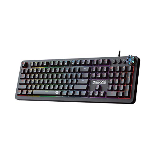 Clavier Fantech Max Core MK852 USB 104 touches Azerty robuste contre la fatigue