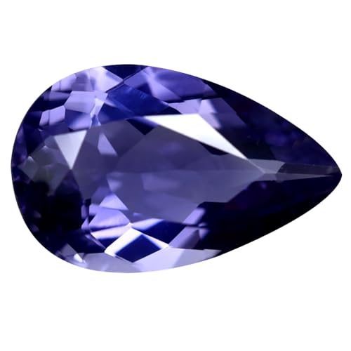 Iolite violet bleuté 2.72 ct naturelle non chauffée : évitez les pierres synthétiques de Ceylan