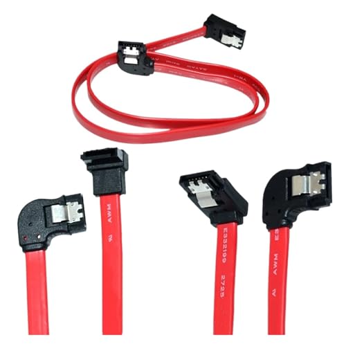 Cable Serial SATA ATA 50cm 90° Angulado miniatura 2