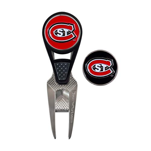 Team Effort NCAA St. Cloud State Huskies Cvx Ball Mark Repair Tool & 2 Ball Markersst. Cloud State Huskies Cvx Ball Mark Repair Tool & 2 Ball Markers, Multicolor, NA