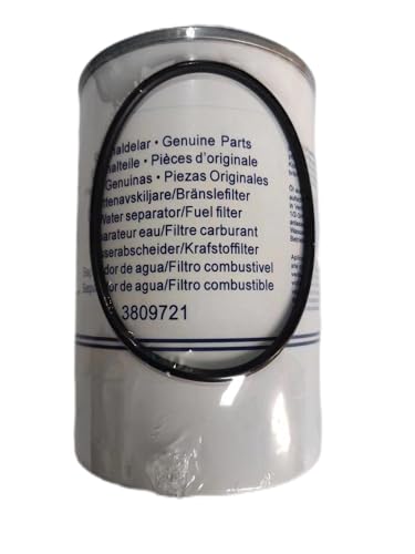 MvpYaoBaiGe 3809721 Filtro de Combustível Compatível com Motores Diesel Volvo Penta D8 D9 D11 D12 D1
