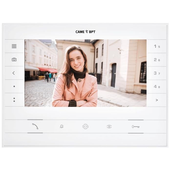  Videocitofono Vivavoce Con Display Lcd CAME BPT FUTURA X2 WH 62100540