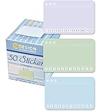 Die Tiefkühlsticker-Sticker sind ideal zum Beschriften von Allem, was für den Tiefkühlschrank gedacht ist wie Vorgekochtes und Vorräte