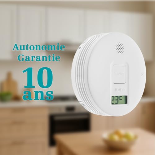 Détecteur de monoxyde de carbone 5TC1260 3 Autonomie / Garantie - vue 4