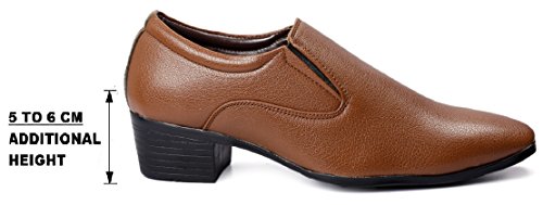 Image of BXXY Men's Height Increasing Corporate Casual Slip-On Shoes