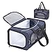 Porte-animaux de compagnie Petsfit approuvé par les compagnies aériennes pour chats de petite taille, 16,5 x 8,6 x 11 pouces, porte-animaux approuvé par la TSA, avec rembourrage amovible double face