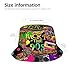 Cuiliqun 90s Outfit for Women Men, Fashion Retro 90s Bucket Hat Outdoor Packable Sun Cap Rave Accessories Fisherman Hats for Women Men